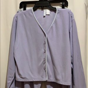 KENJI PJ’S LAVENDER POLY SUPER SOFT LOUNGE SZ XL